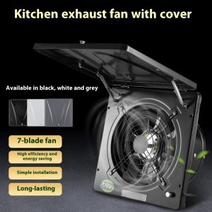 Clamshell Insect-proof Kitchen Ventilator Small Kitchen Ventilator Wall Window