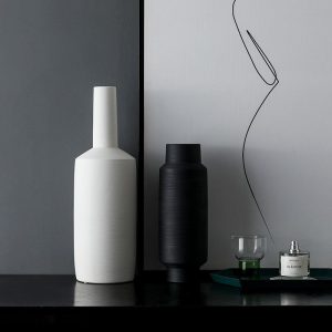 Handcrafted Matte Stoneware Sculpture for Modern Interiors
