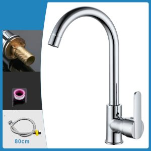 Kitchen hot and cold faucet