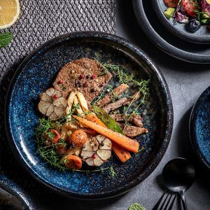Minimalist Matte Porcelain Plates that Elevate Every Dish